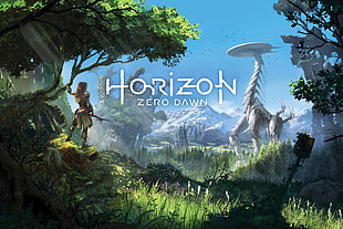 Horizon Zero Dawn digital wallpaper, Horizon: Zero Dawn, Aloy (Horizon: Zero Dawn), video games