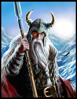 Norse God Odin wallpaper