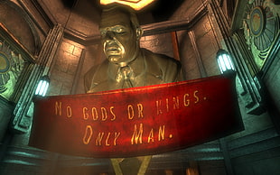 No Gods or Kings only Man wallpaper, BioShock, BioShock Infinite