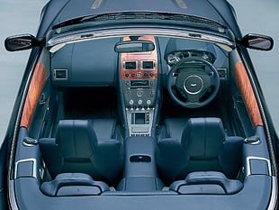 convertible car interior