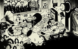 music band illustration