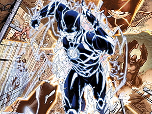 The Flash illustration, Flash, superhero
