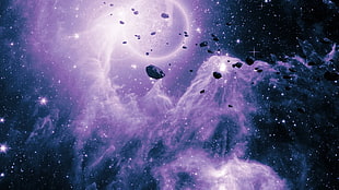 galaxy digital wallpaper, space, stars, nebula, galaxy HD wallpaper