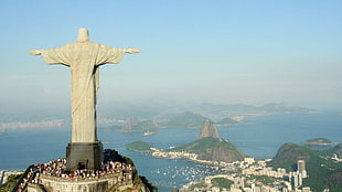 Rio De Jainero Christ the Redeemer statue, Rio de Janeiro, Brasil, statue, Christ the Redeemer HD wallpaper