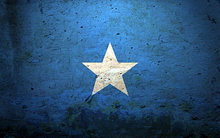 white star decor, blue, stars, communism, grunge