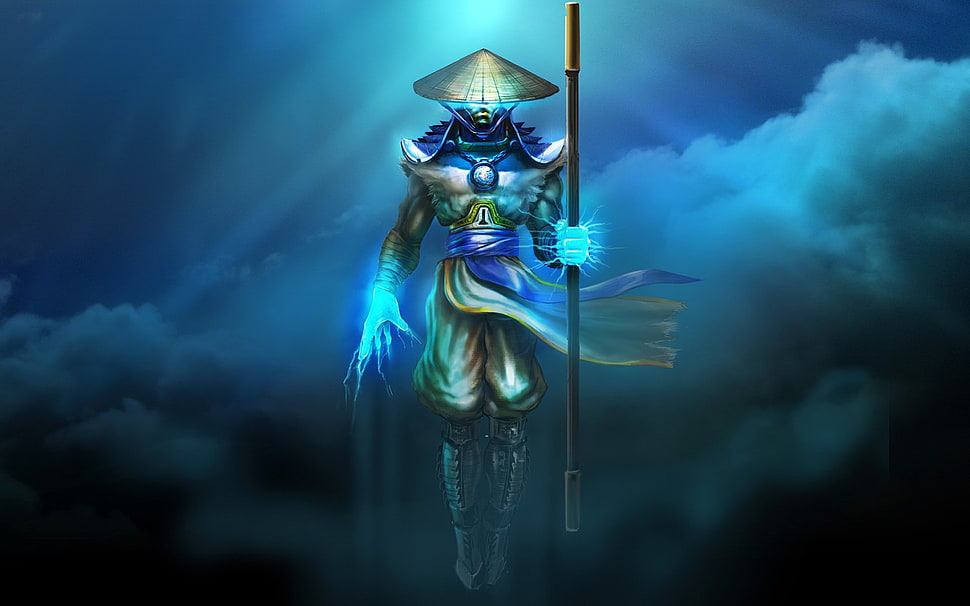 Raiden from Mortal Kombat HD wallpaper