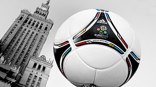 selective photography of Euro 2012 soccer ball