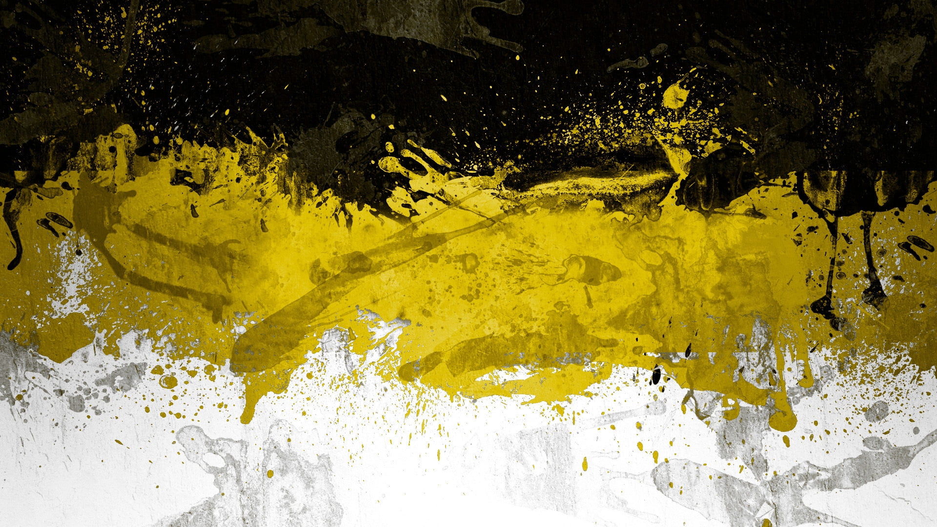 Yellow black and white abstract painting HD wallpaper | Wallpaper Flare