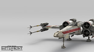 Star Wars Battlefront illustration, Star Wars, Star Wars: Battlefront, X-wing, Rebel Alliance HD wallpaper