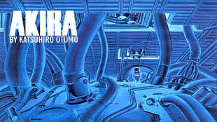 Akira by Katshuri Otomo illustration, Akira, katsuhiro otomo, anime