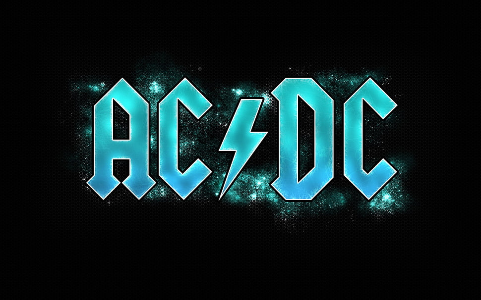 AC DC logo HD wallpaper