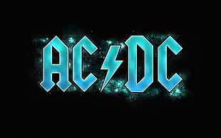 AC DC logo HD wallpaper