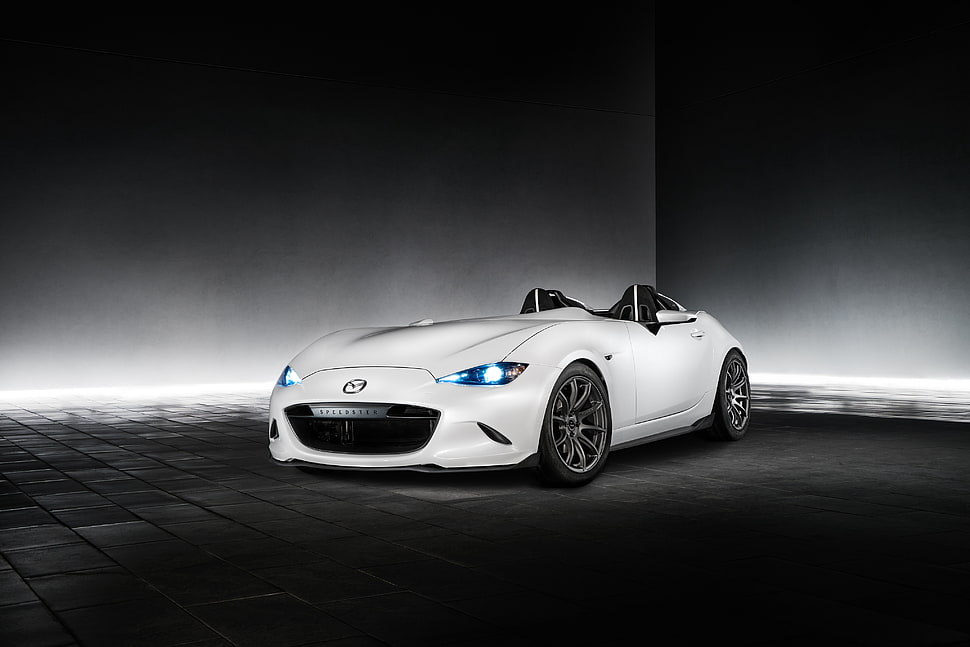 photography Mazda MX-5 roadster concept HD wallpaper