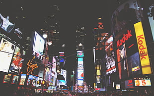 Time Square New York, city, New York City, Time Square HD wallpaper