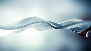 glass wallpaper, waveforms, CGI, text, digital art