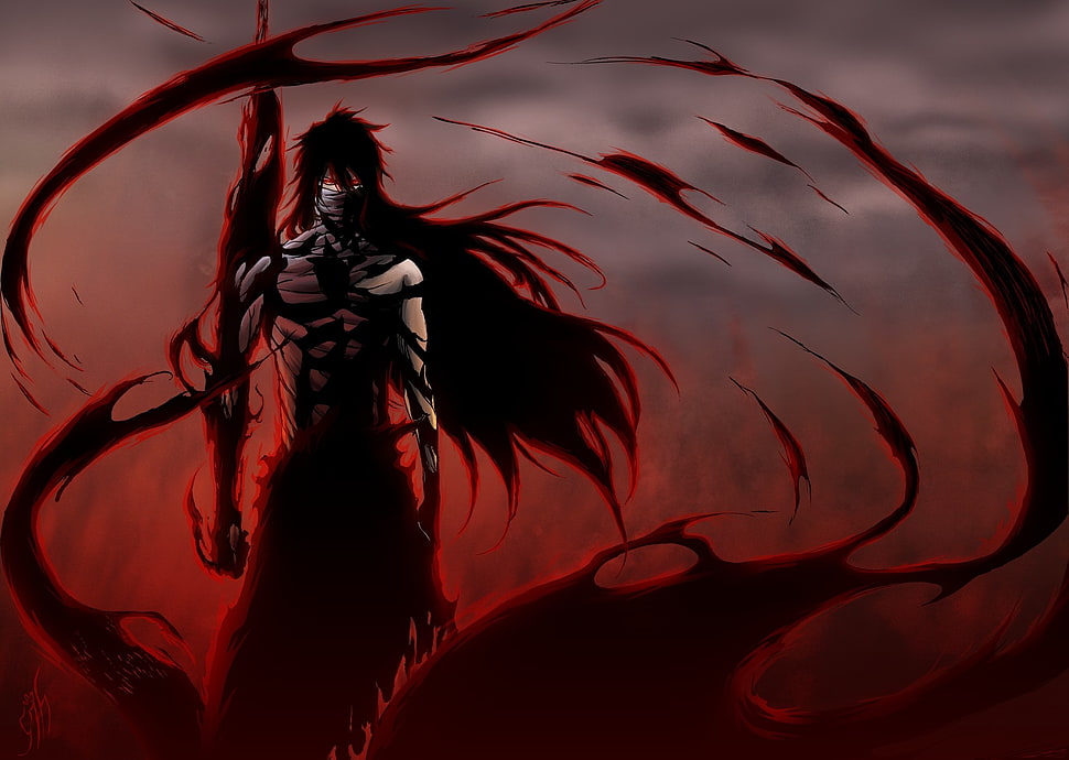 Bleach Bankai Ichigo digital wallpaper HD wallpaper