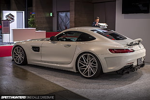 white coupe, car, Speedhunters , Speedhunters, car show