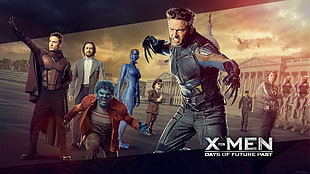 X-Men Days of Future Past poster, X-Men, X-Men: Days of Future Past, Wolverine, Magneto HD wallpaper
