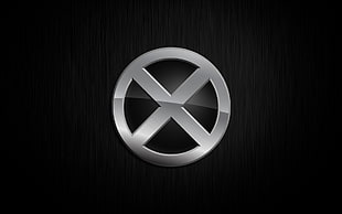 gray X logo, X-Men