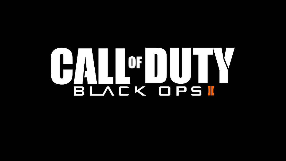 Call of Duty Black OPS ii text, Call of Duty, Call of Duty: Black Ops II, video games, black HD wallpaper
