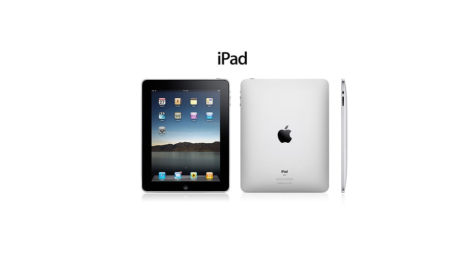 black iPad HD wallpaper
