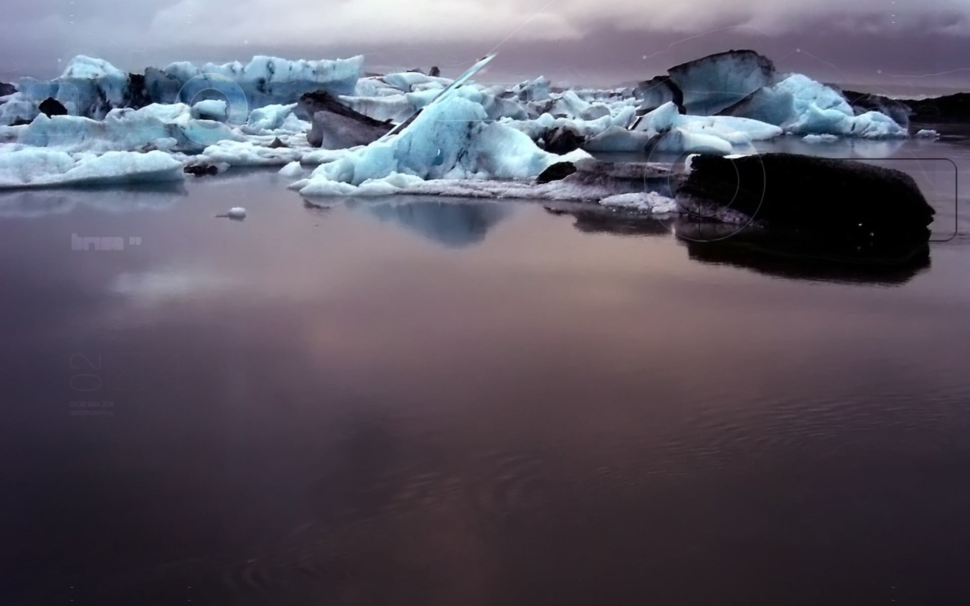 ice berg, Desktopography, nature, ice, iceberg