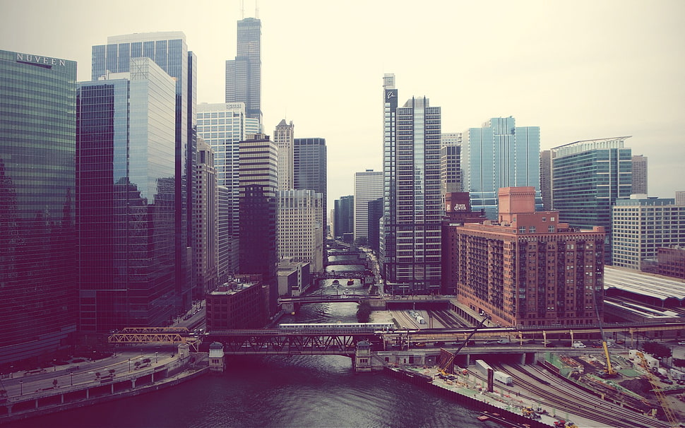 building structures, city HD wallpaper