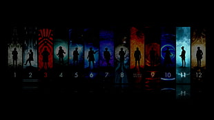 book 1 through 12 collection, Doctor Who HD wallpaper