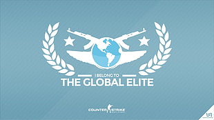 Counter Strike The Global Elite logo, Counter-Strike: Global Offensive HD wallpaper