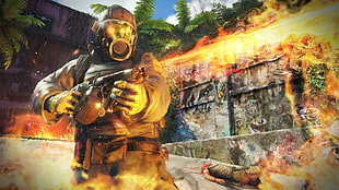 game wallpaper, Far Cry 3, incendiary, fire, Killer HD wallpaper