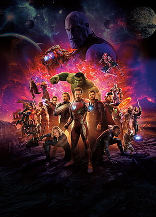 Avengers: Infinity War, War Machine, Vision, Scarlet Witch
