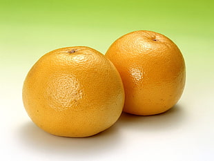 two oranges fruit