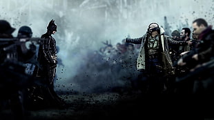 Batman movie scene 3D wallpaper