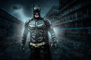Batman digital wallpaper, digital art, Batman HD wallpaper