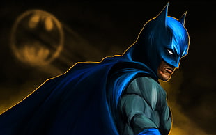 Batman digital wallpaper