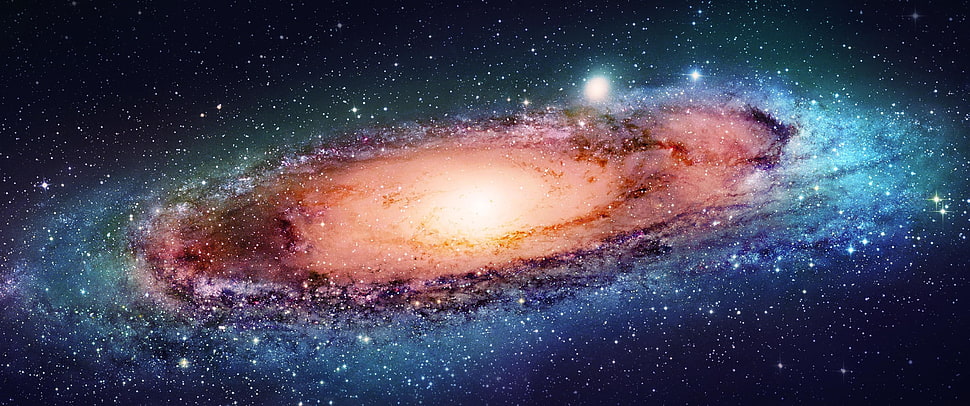 multicolored space digital wallpaper, galaxy HD wallpaper