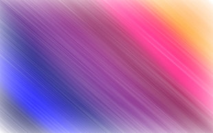 blue, pink, and yellow 3D illustration HD wallpaper