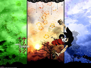 Samurai Champloo anime digital wallpaper, Samurai Champloo, anime, Mugen