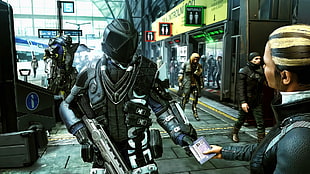 online robot game application, Deus Ex: Mankind Divided, video games HD wallpaper