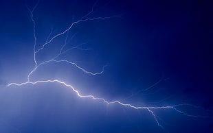 lightning strike HD wallpaper