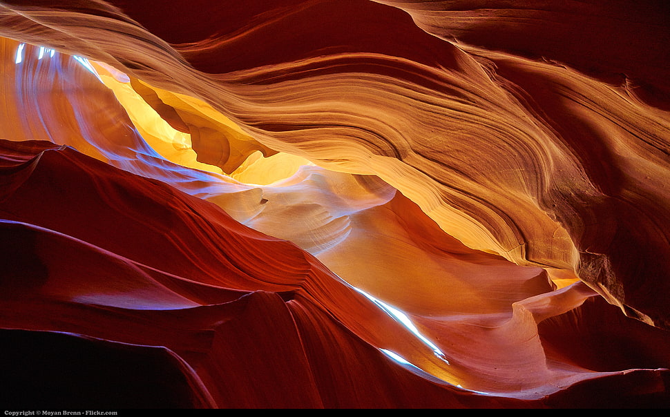 brown and red arizona wave HD wallpaper