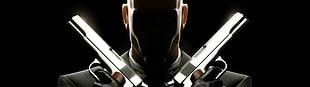 Hitman digital wallpaper, multiple display, video games, Hitman