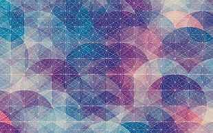 purple and blue asbtract wallpaper, Simon C. Page, abstract, artwork