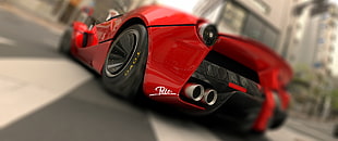 red sports car wallpaper, car, red cars