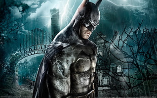 Batman digital wallpaper, Batman, Batman: Arkham Asylum, Rocksteady Studios, video games