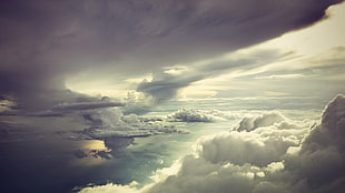 white clouds during daytime