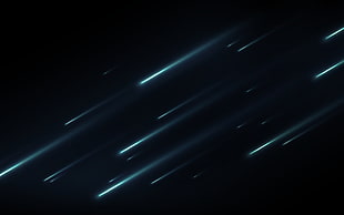 meteor shower graphic wallpaper HD wallpaper