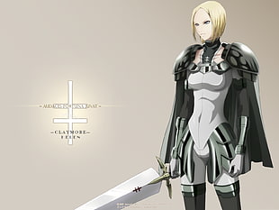 Claymore anime character illustration
