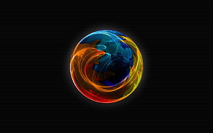 Mozilla Firefox logo, Mozilla Firefox, logo, open source, Browser HD wallpaper