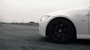 white car, car, BMW